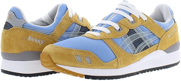 ASICS GEL-LYTE III OG×mitasneakersT 25.5 ASICS Men's Gel-Lyte III OG Shoes, Pure Aqua/Black, 7.5